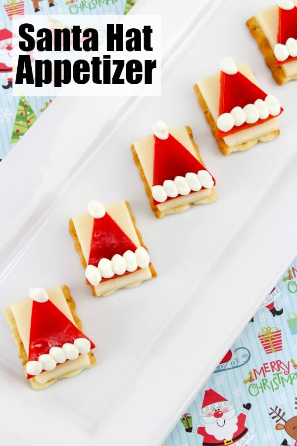 Santa Hat appetizer