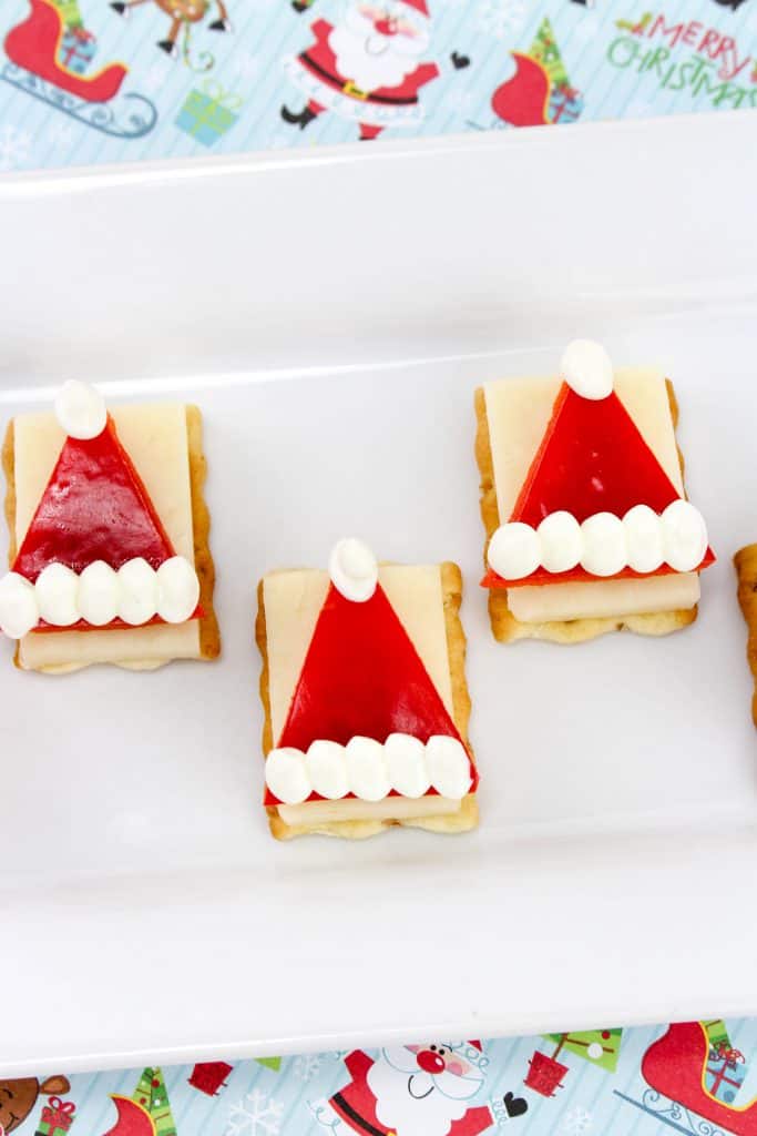 Santa Hat appetizer