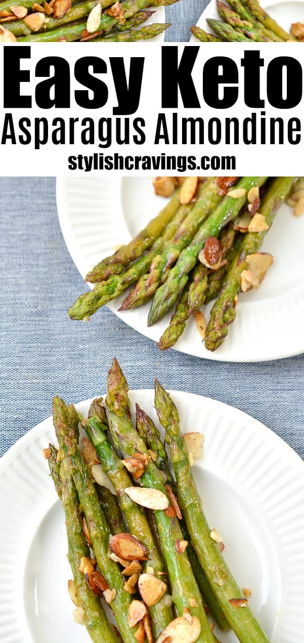 Keto Asparagus Almondine