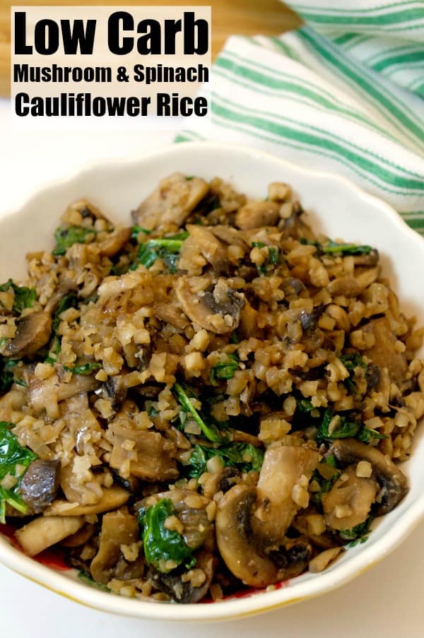 One-Pan Mushroom Cauliflower “Risotto” Recipe