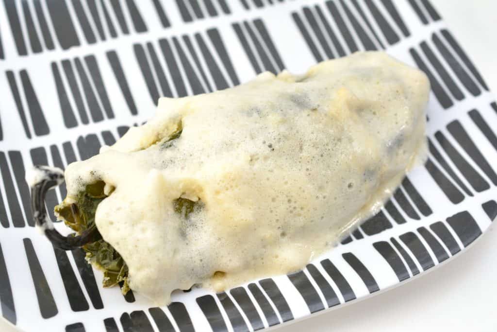 Chorizo Chile Rellenos (Low Carb, Gluten and Grain Free)