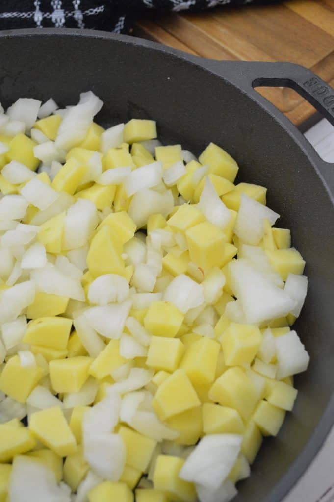 Sausage & Cabbage Potato Hash