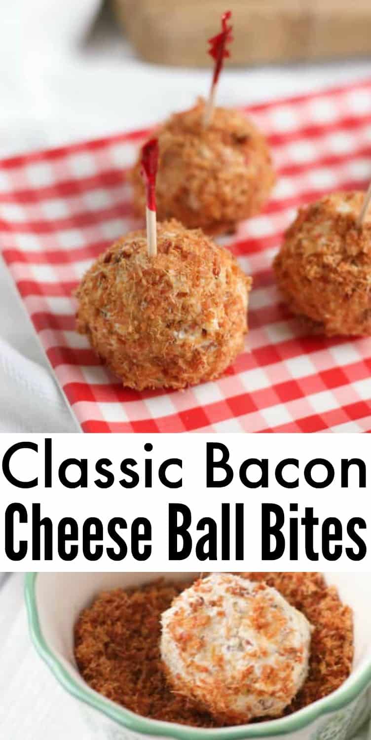 Bacon Cheese Ball Bites