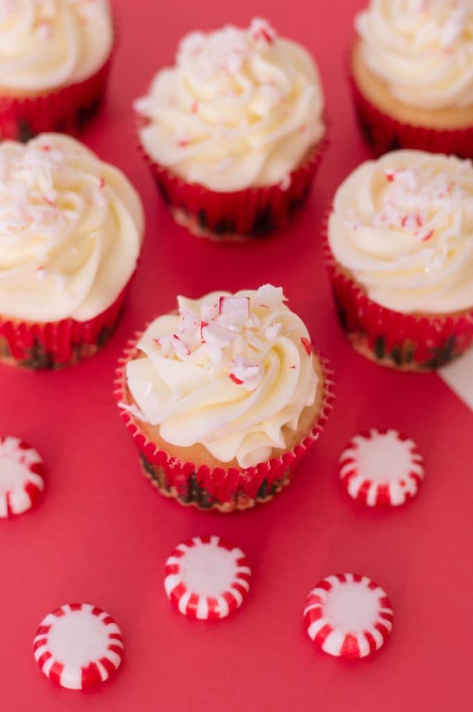 Easy Peppermint Cupcakes