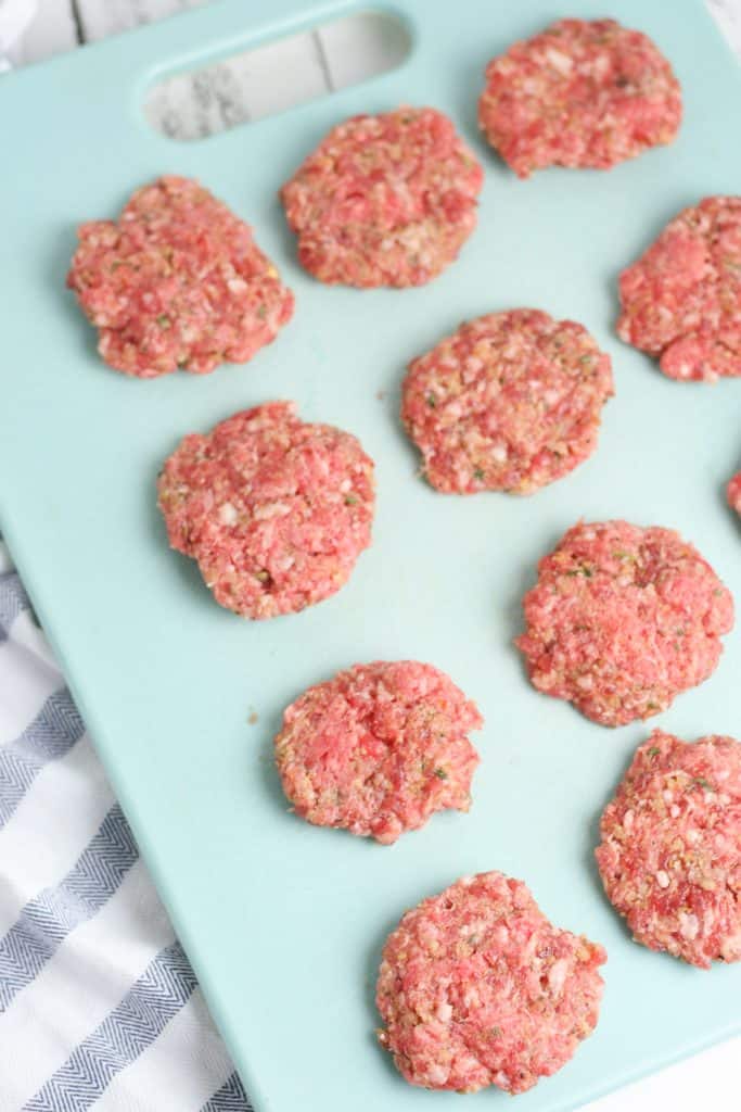 Low Carb Mozzarella Stuffed Meatballs