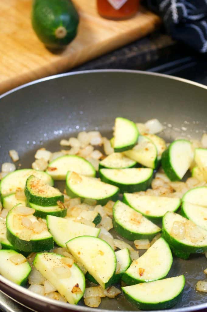 Spicy Chicken & Zucchini Pasta Salad