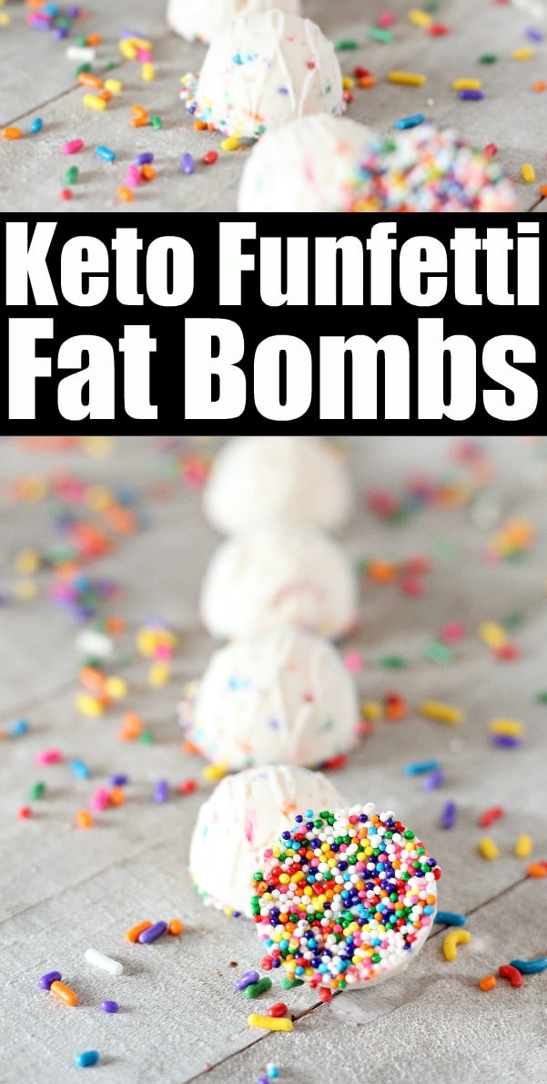 Keto Funfetti Fat Bombs