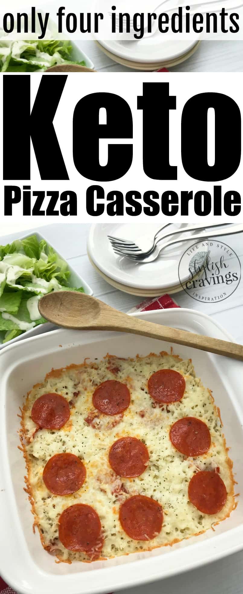 Easy Keto Pizza Casserole