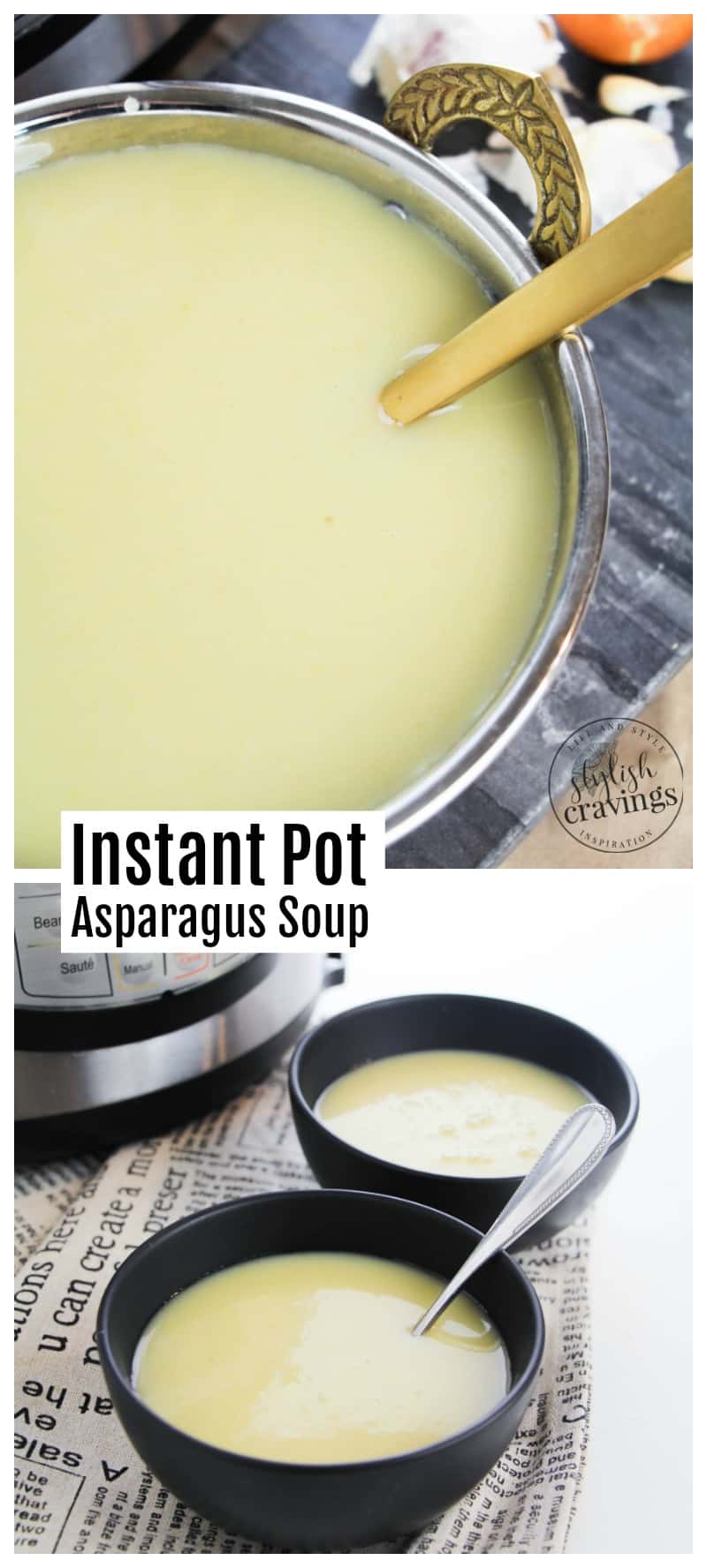 Instant Pot Asparagus Soup