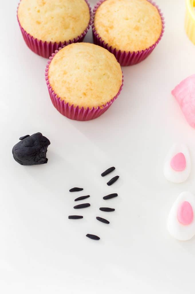 Easter Bunny Cupcakes