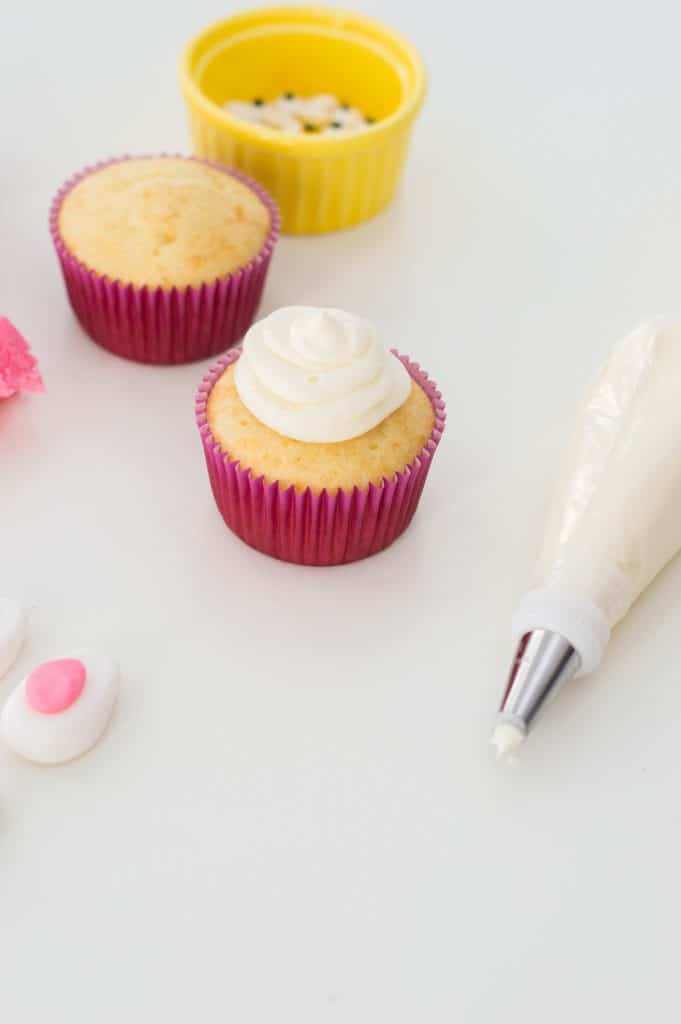 Easter Bunny Cupcakes