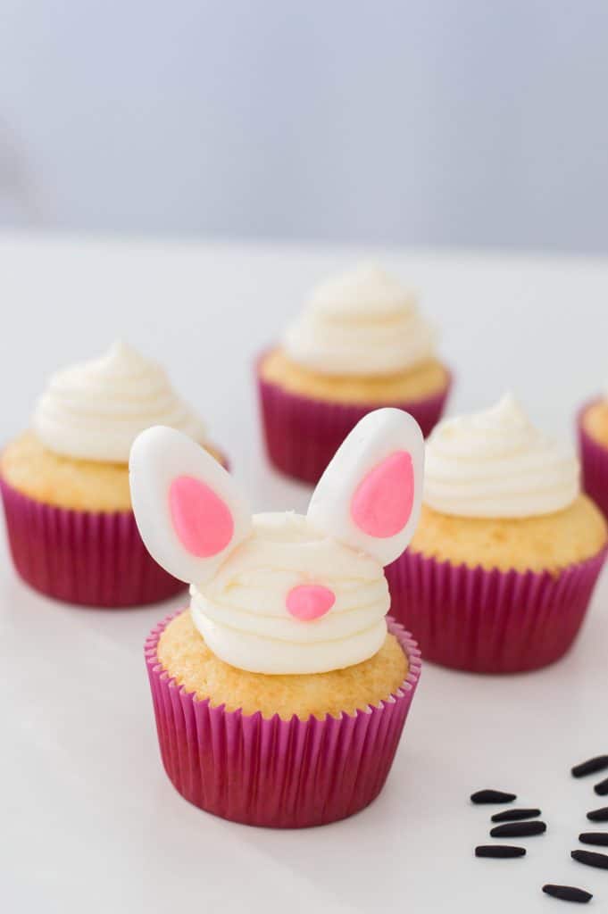 Easter Bunny Cupcakes