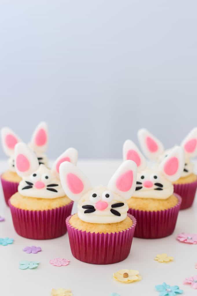 Easter Bunny Cupcakes