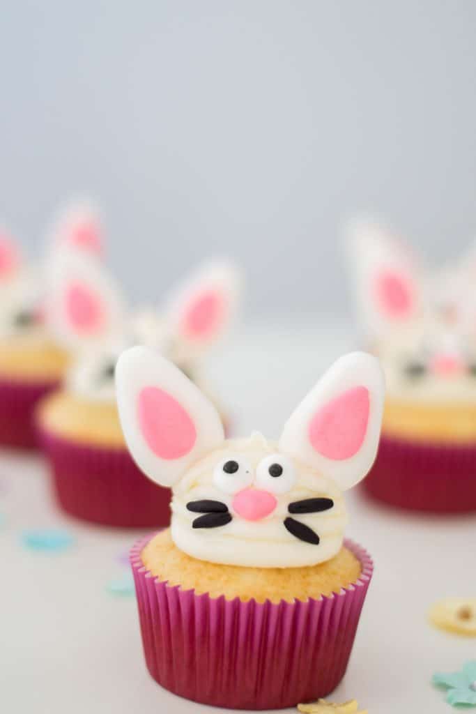 Easter Bunny Cupcakes