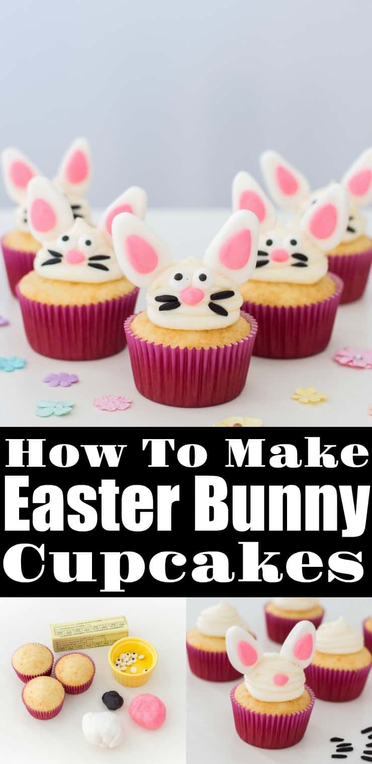 Easter Bunny Cupcakes