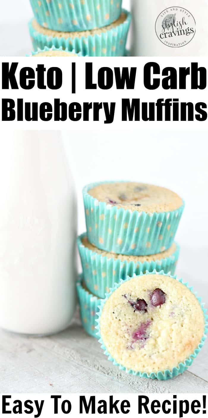 Keto Blueberry Muffins