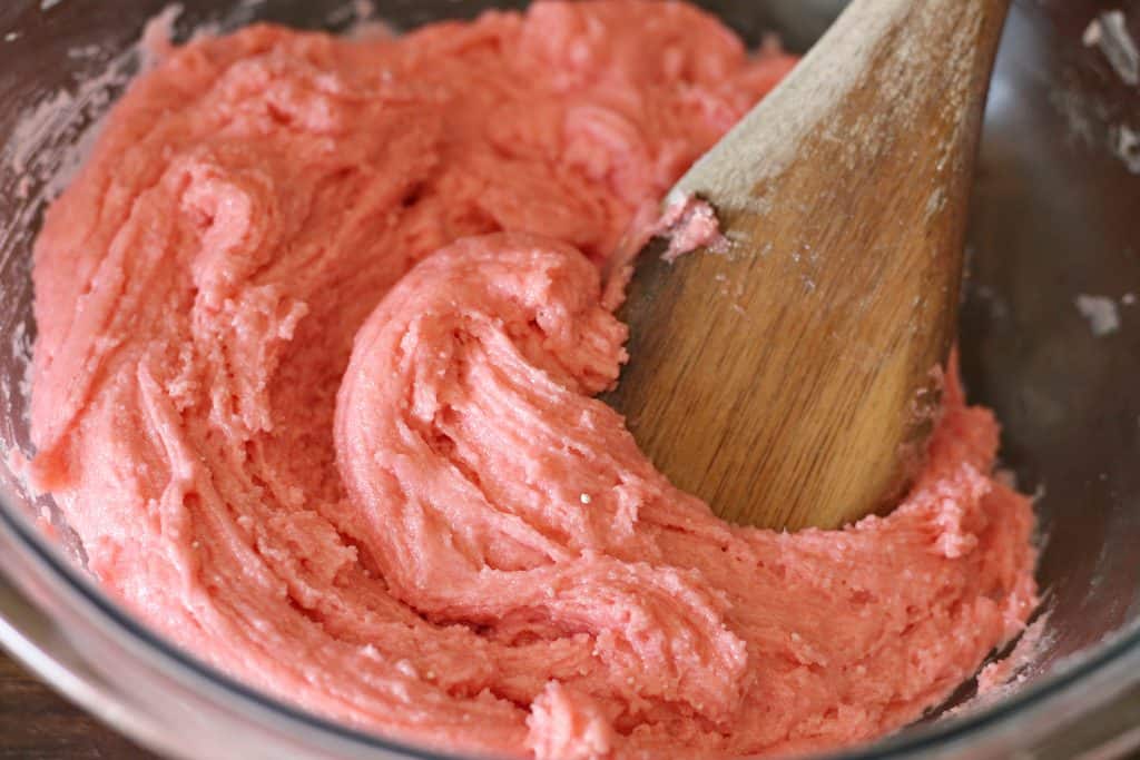 Three Ingredient Strawberry Cookies