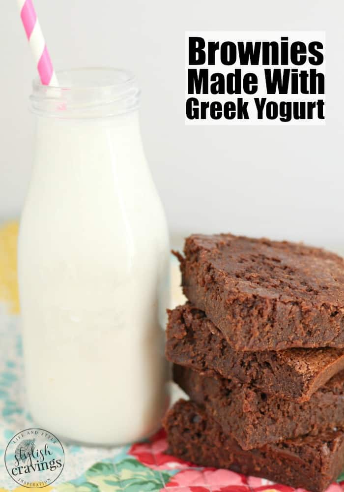 Brownies Made With Greek Yogurt