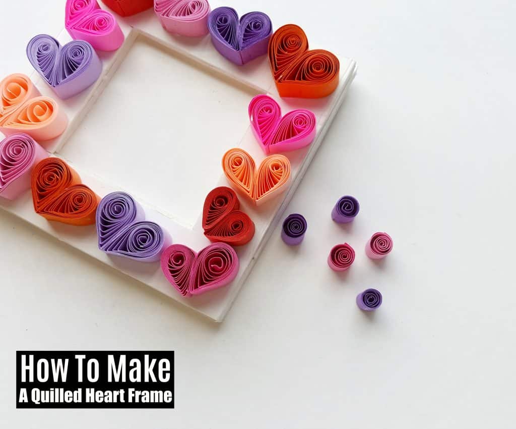 Quilled Heart Frame