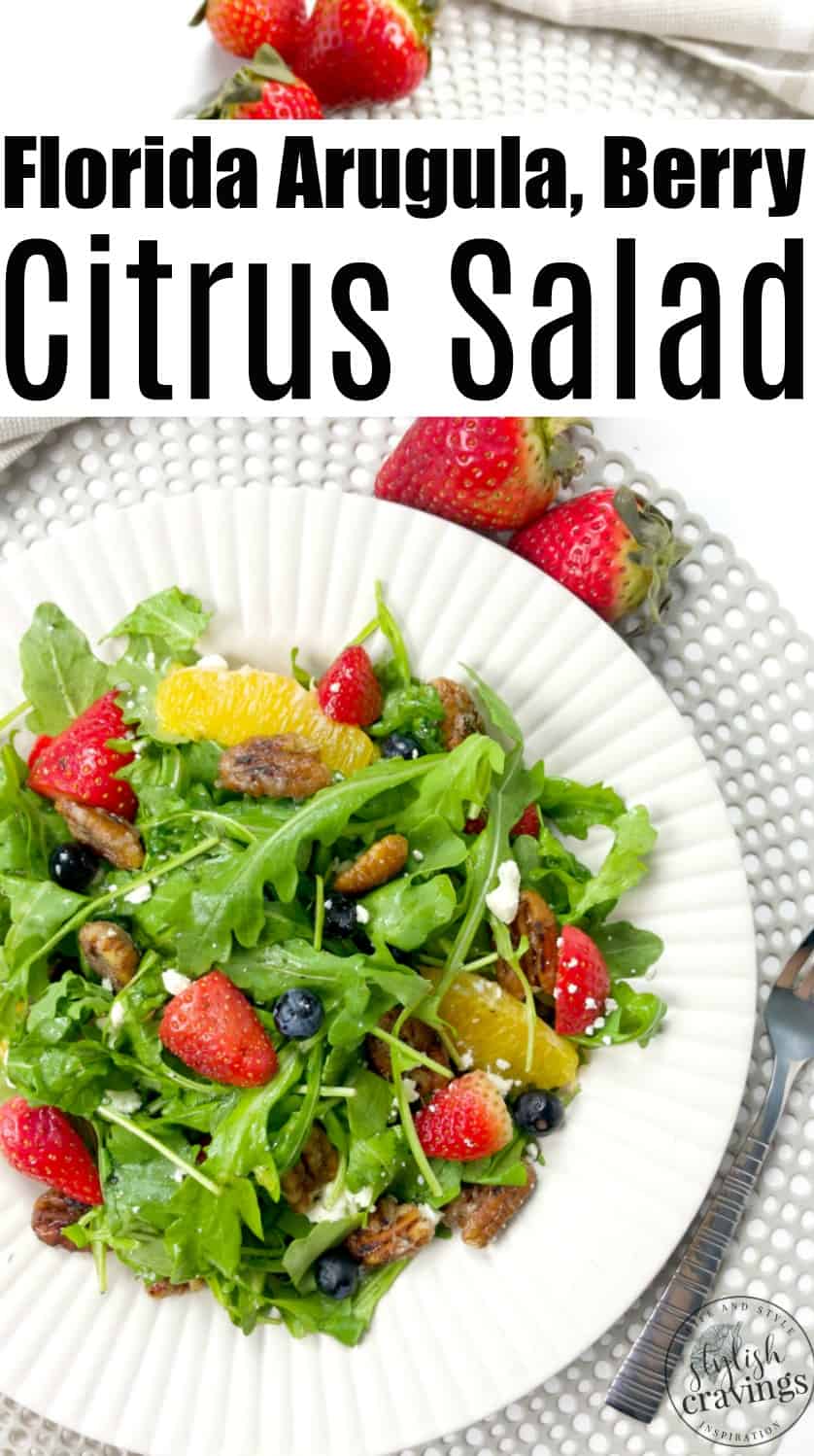 Arugula Berry Citrus Salad