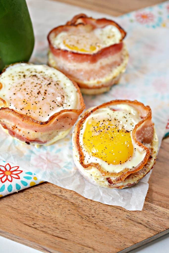 Keto Bacon Egg Cups