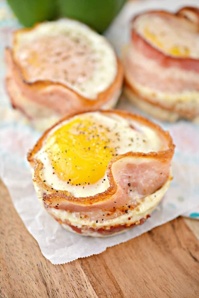 Keto Bacon Egg Cups