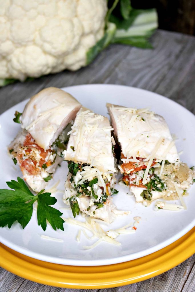 Pico De Gallo Stuffed Chicken