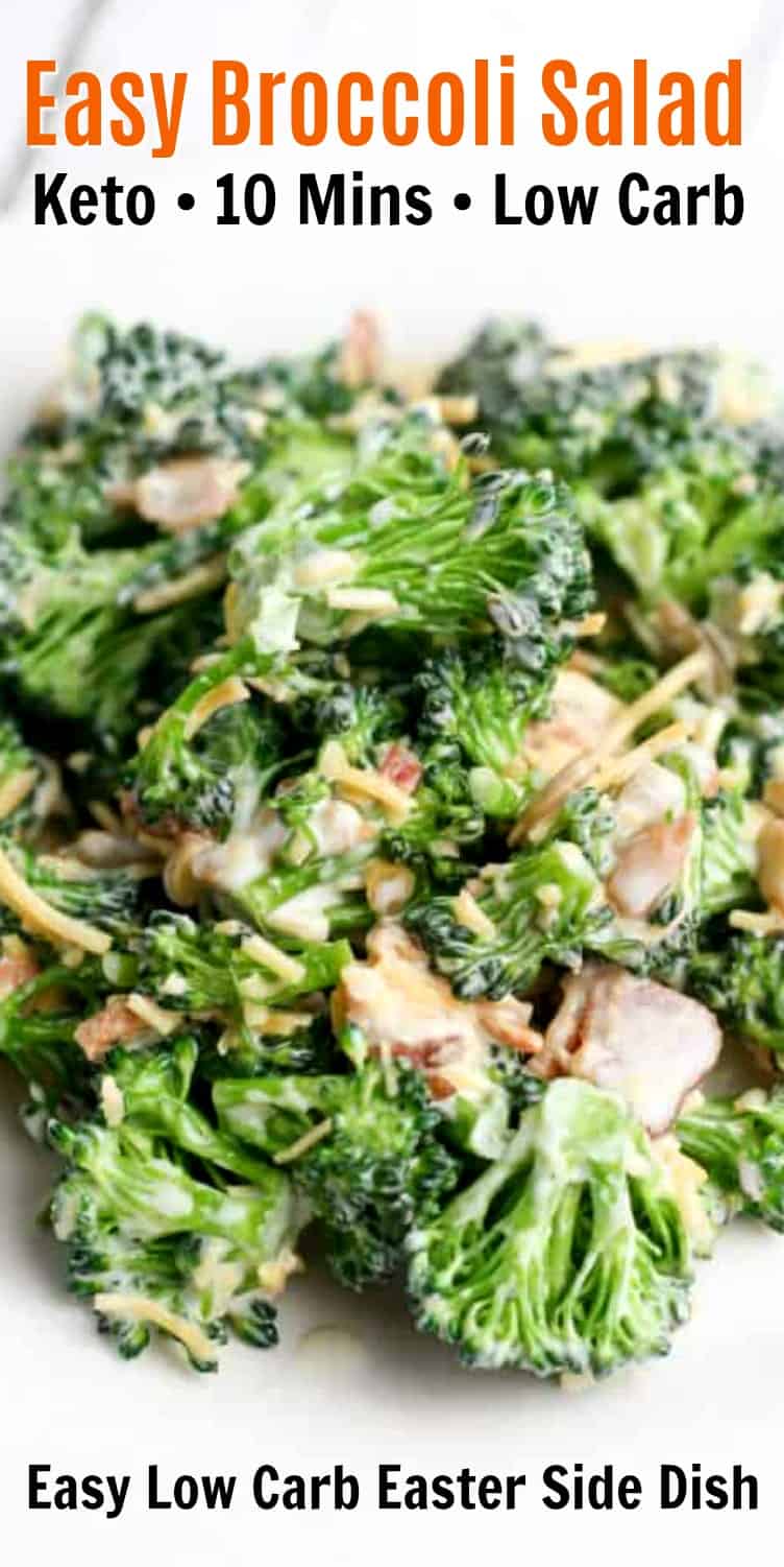 Easy Keto Broccoli Salad