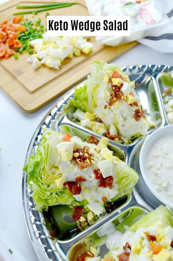 Keto Wedge Salad 