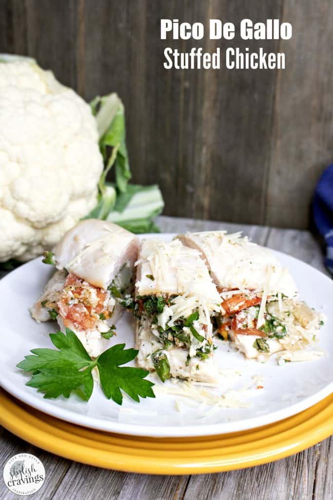 Pico De Gallo Stuffed Chicken