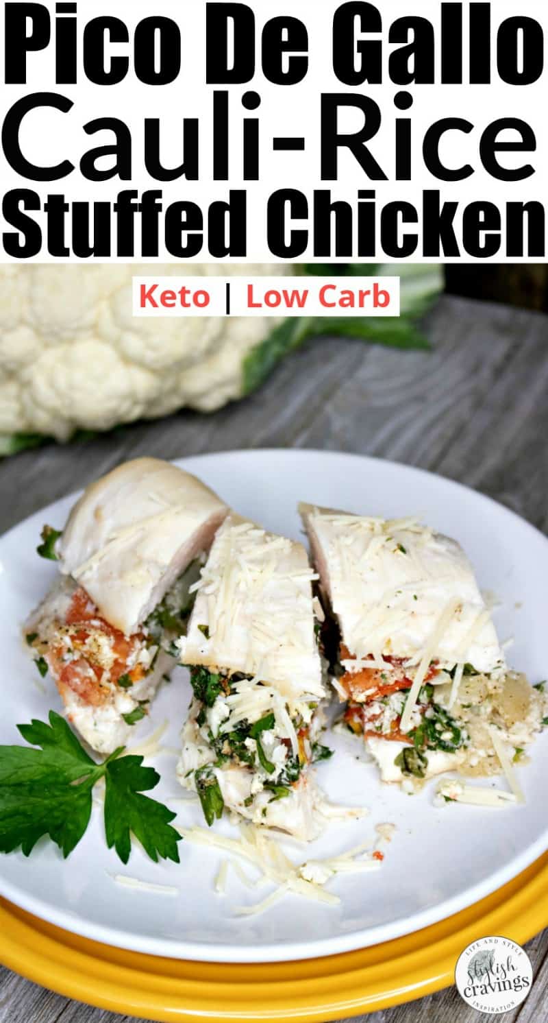 Pico De Gallo Stuffed Chicken