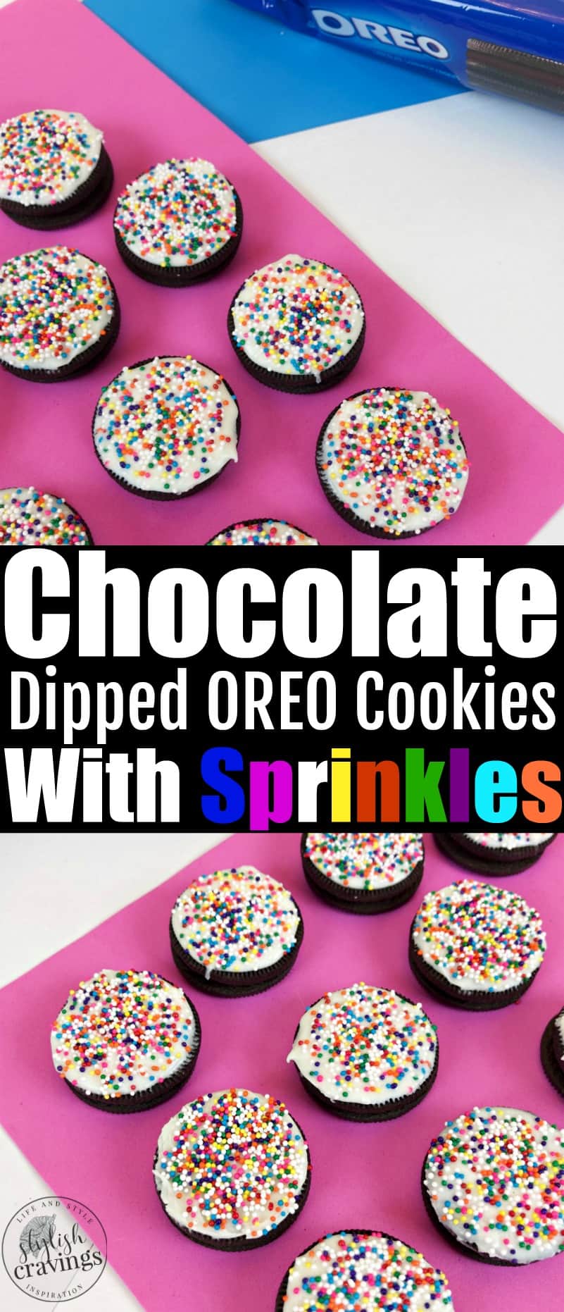 Chocolate Dipped Oreo Cookies