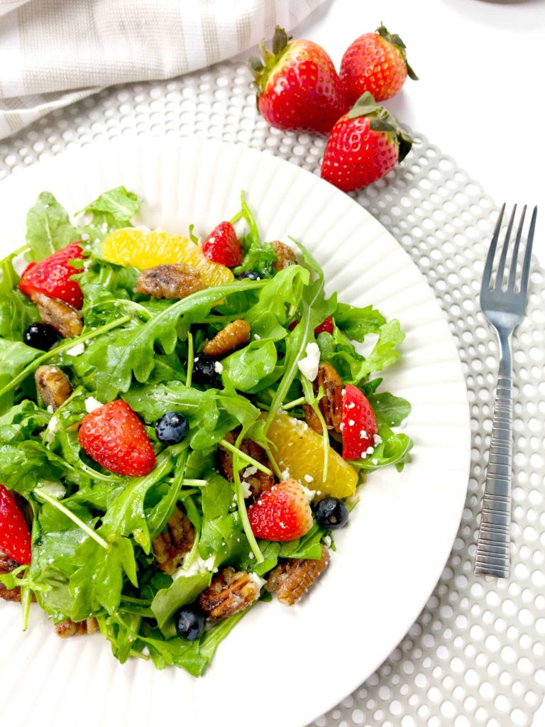 Arugula Berry Citrus Salad