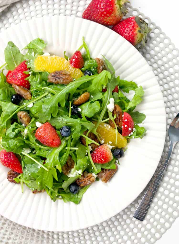 Arugula Berry Citrus Salad