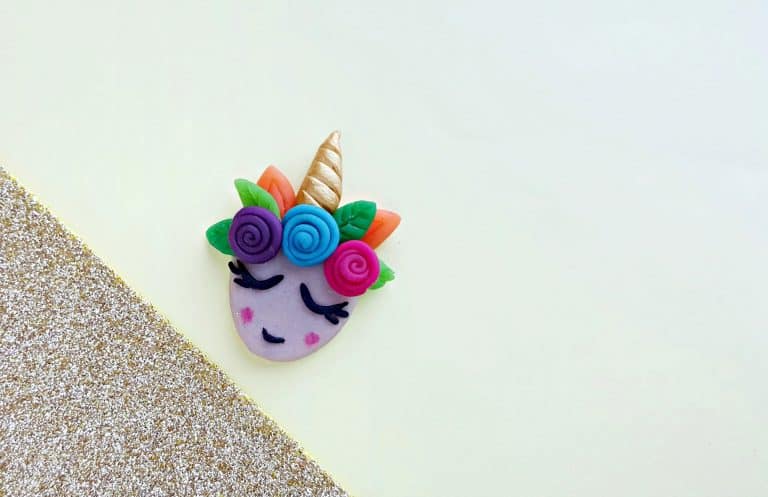 Easy Clay Unicorn - Stylish Cravings Easy Kids Crafts