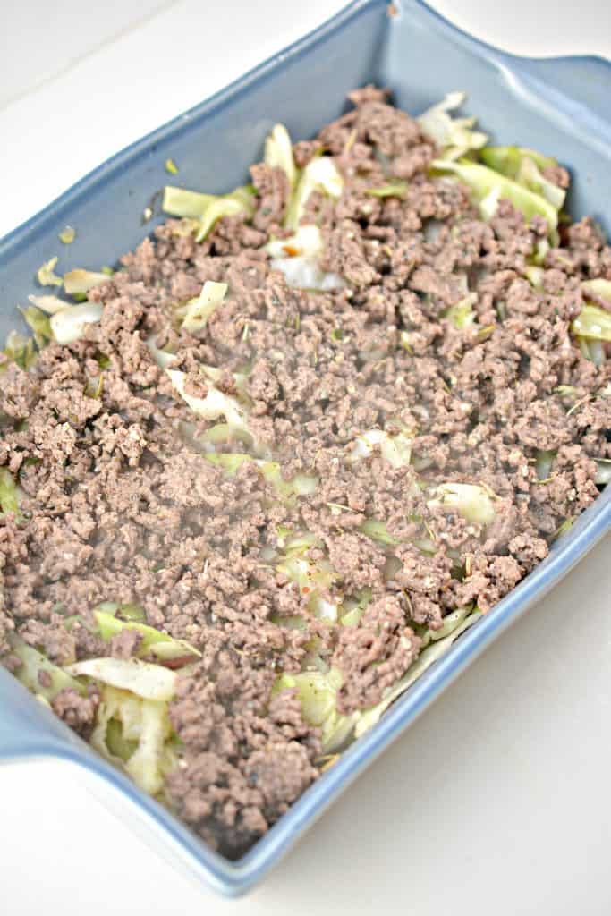 Keto Cabbage Beef Casserole - Easy Weeknight Dinner