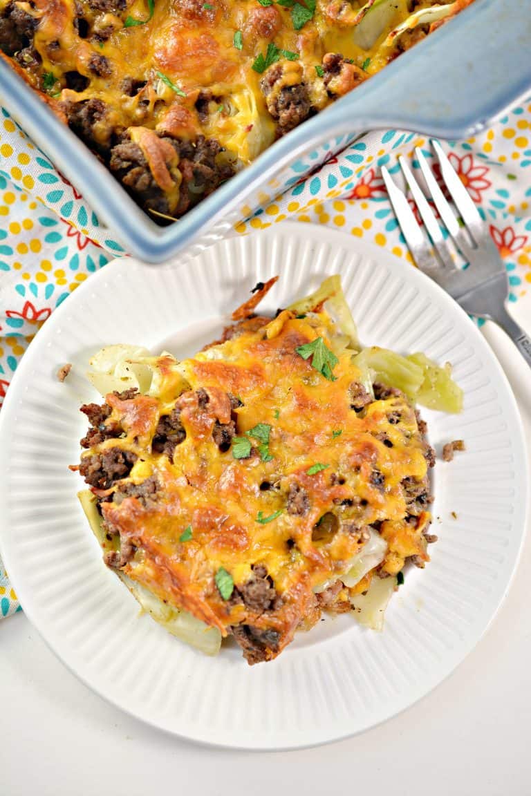 Keto Cabbage Beef Casserole Easy Weeknight Dinner Stylish Cravings