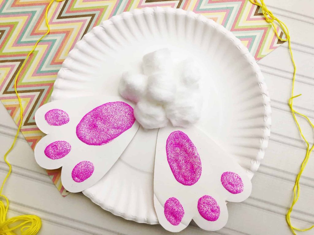 Paper Plate Bunny Craft