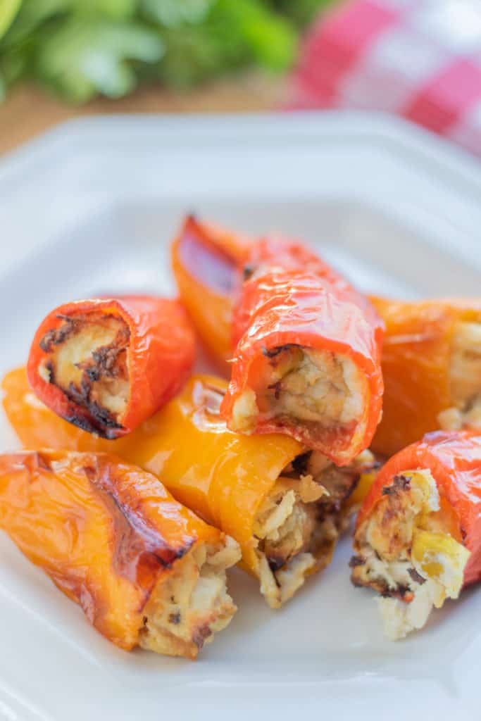 Low Carb Stuffed Sweet Peppers