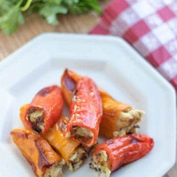 Low Carb Stuffed Sweet Peppers