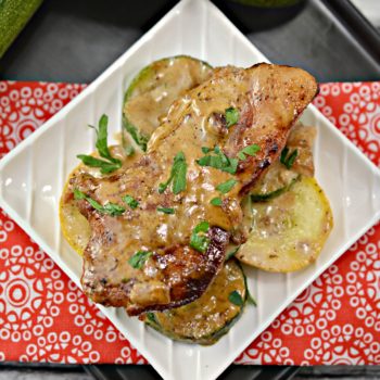 Keto Pork Chops In Mustard Cream Sauce