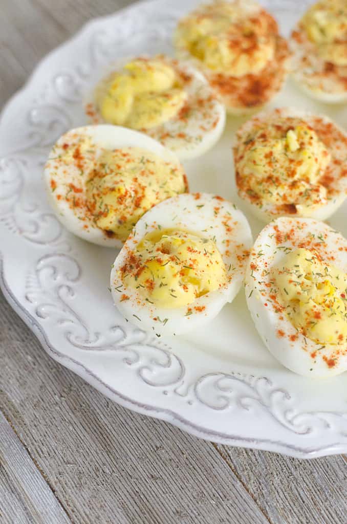 Classic Deviled Eggs - Stylish Cravings Appetizer Recipes