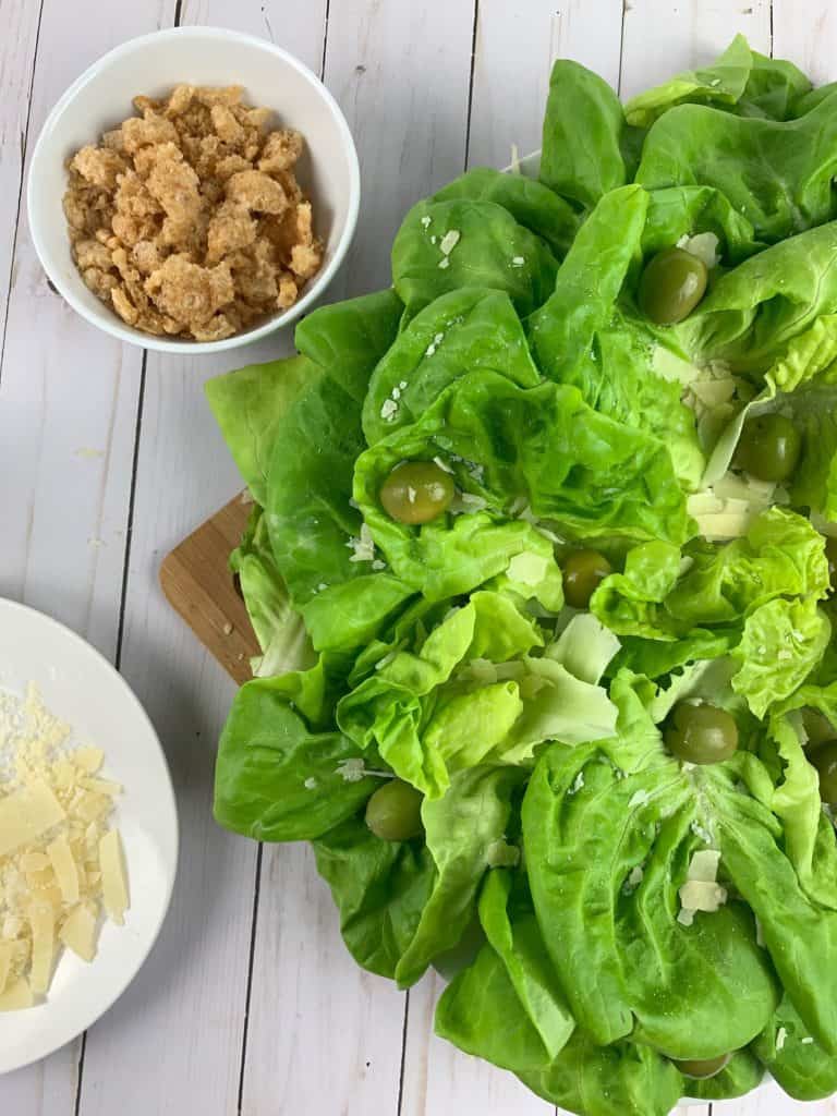 Easy Butter Lettuce Salad