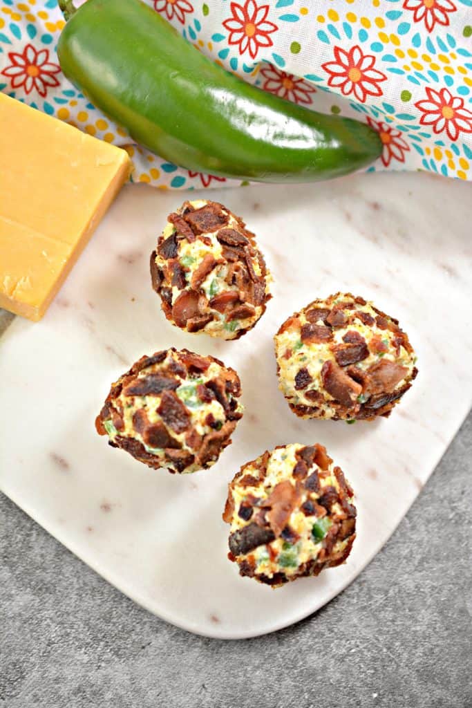 Keto Jalapeno Popper Fat Bombs