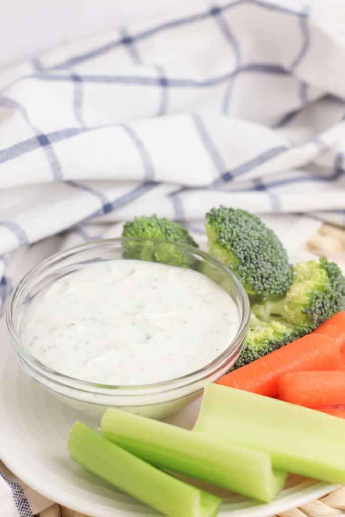 Greek Yogurt Veggie Dip