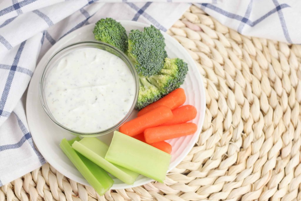 Greek Yogurt Veggie DIp - Stylish Cravings Recipes