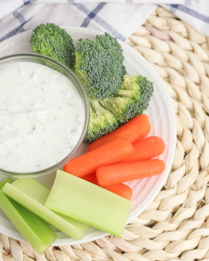 Greek Yogurt Veggie Dip