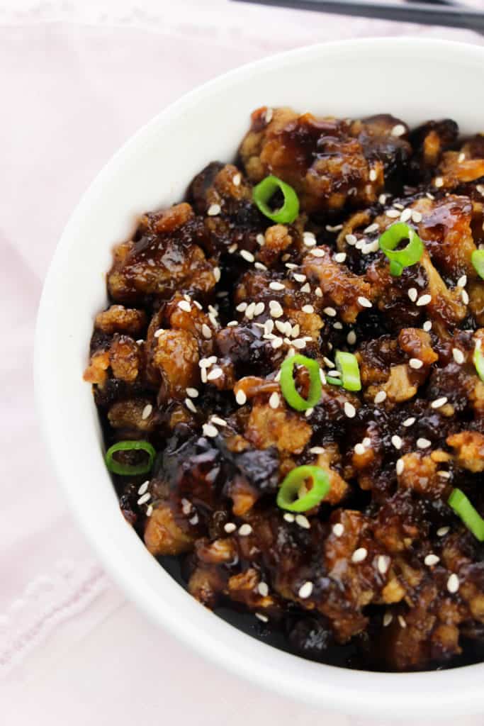 Sesame Cauliflower - Delicious Takeout Alternative!