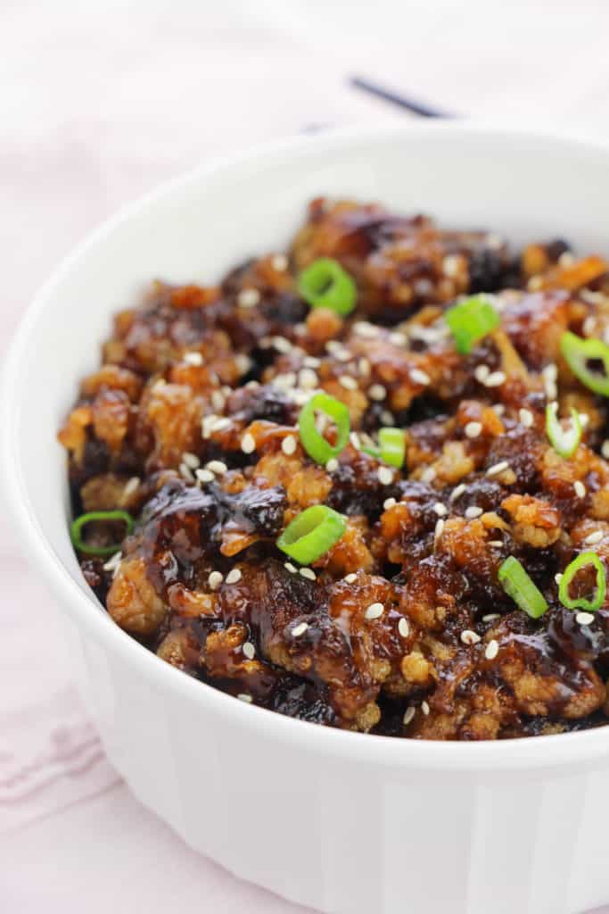 Sesame Cauliflower - Delicious Takeout Alternative!