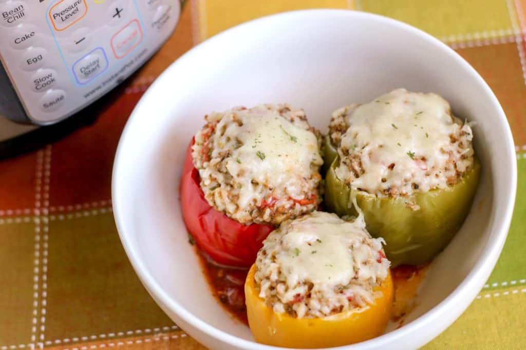 Instant Pot Stuffed Peppers 